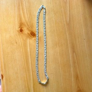 real silver 30’ chain